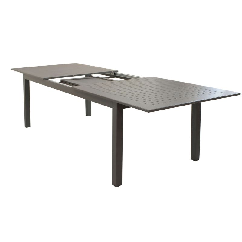 ARGENTUM - tavolo da giardino allungabile in alluminio da 220