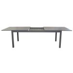ARGENTUM - tavolo da giardino allungabile in alluminio da 220