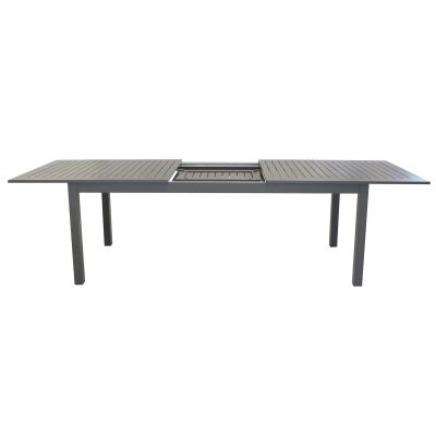 ARGENTUM - tavolo da giardino allungabile in alluminio da 220