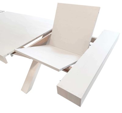 FABIAN - tavolo da pranzo moderno allungabile