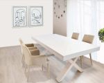 FABIAN - tavolo da pranzo moderno allungabile