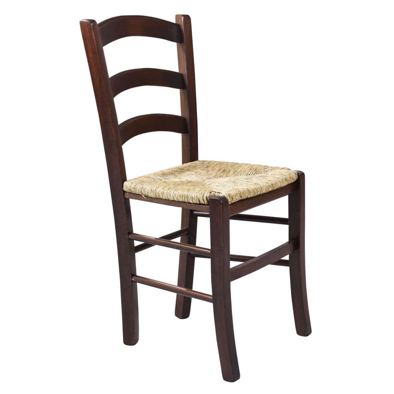 HARMONIE - sedia doghe in legno massello