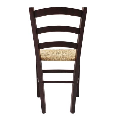 HARMONIE - sedia doghe in legno massello