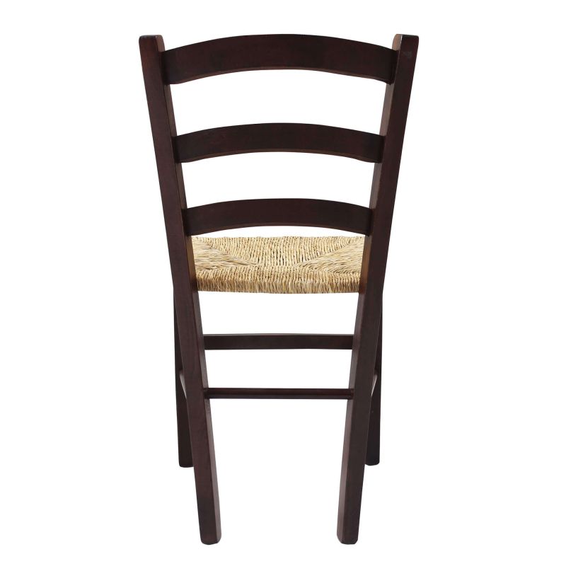 HARMONIE - sedia doghe in legno massello