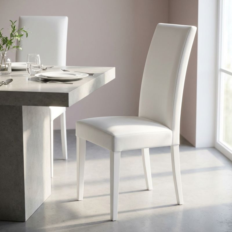 JASMIN - sedia moderna ecopelle