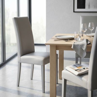 JASMIN - sedia moderna ecopelle