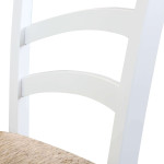 HARMONIE - sedia doghe in legno massello
