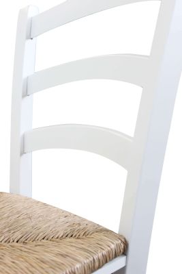 HARMONIE - sedia doghe in legno massello