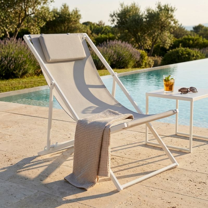 AULUS - sdraio pieghevole in textilene