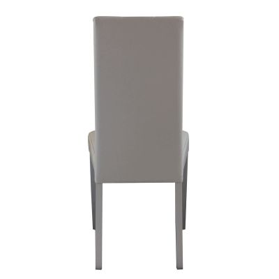 JACQUELYN - sedia moderna ecopelle con 4 bottoni