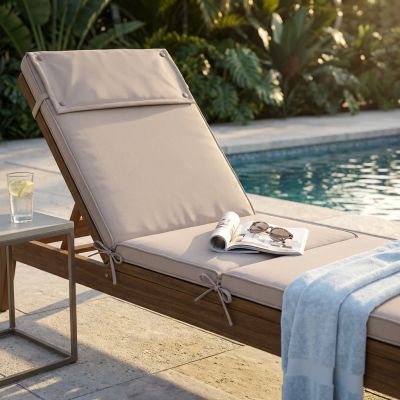 STRAND - cuscino sdraio con doppia cucitura idrorepellente