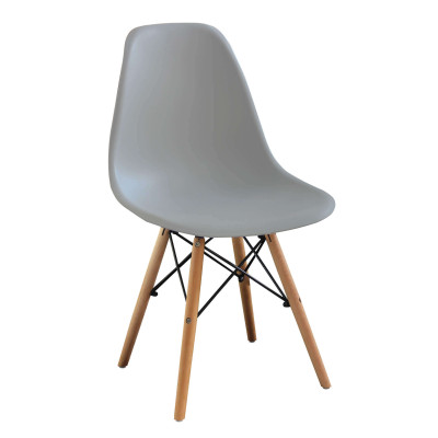 JULIETTE - sedia stile nordico con gambe in legno