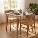 THOMAS - tavolo da pranzo scandinavo quadrato