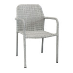 AXONA - poltrona da giardino in rattan sintetico
