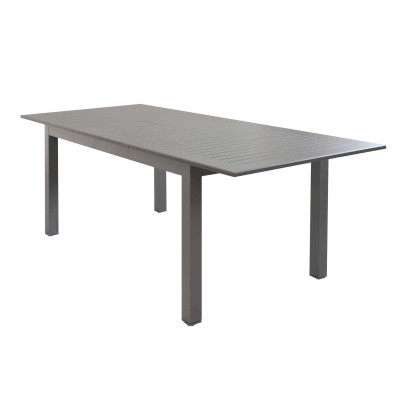 ARGENTUM - tavolo da giardino allungabile in alluminio da 150