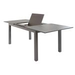 ARGENTUM - tavolo da giardino allungabile in alluminio da 150