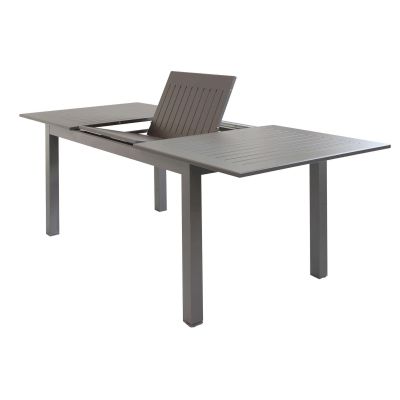 ARGENTUM - tavolo da giardino allungabile in alluminio da 150