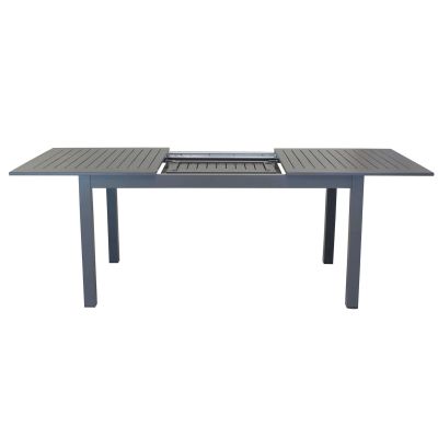 ARGENTUM - tavolo da giardino allungabile in alluminio da 150