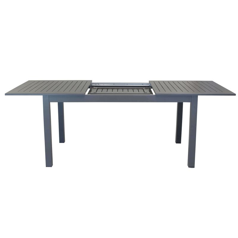 ARGENTUM - tavolo da giardino allungabile in alluminio da 150