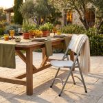 CATE - sedia catering pieghevole square