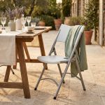 CATE - sedia catering pieghevole square