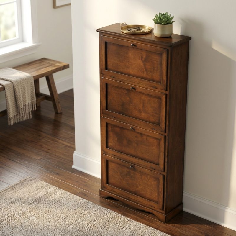 MARY - scarpiera in legno massello