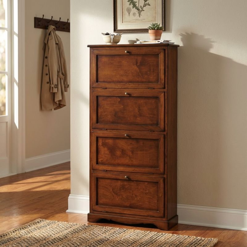 MARY - scarpiera in legno massello