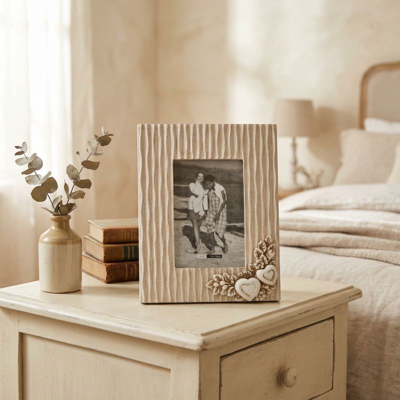 portafoto shabby chic cm 17,5 x 2,5 x 22,5 h