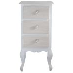 LOUNGY - mobiletto 3 cassetti shabby chic