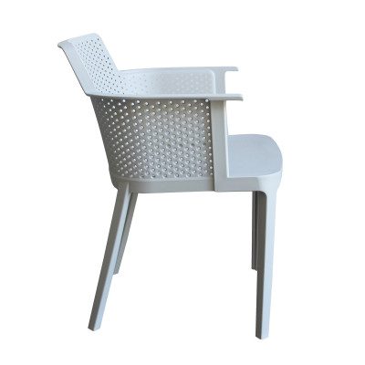 MAKKA - poltrona da esterno ed interno in plastica set da 4