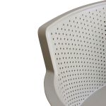 MAKKA - poltrona da esterno ed interno in plastica set da 4