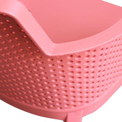 MAKKA - poltrona da esterno ed interno in plastica set da 4