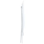 ROMANUS - tavolo in acciaio pieghevole da esterno