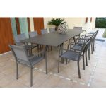 SPLENDOR - tavolo da giardino allungabile in alluminio