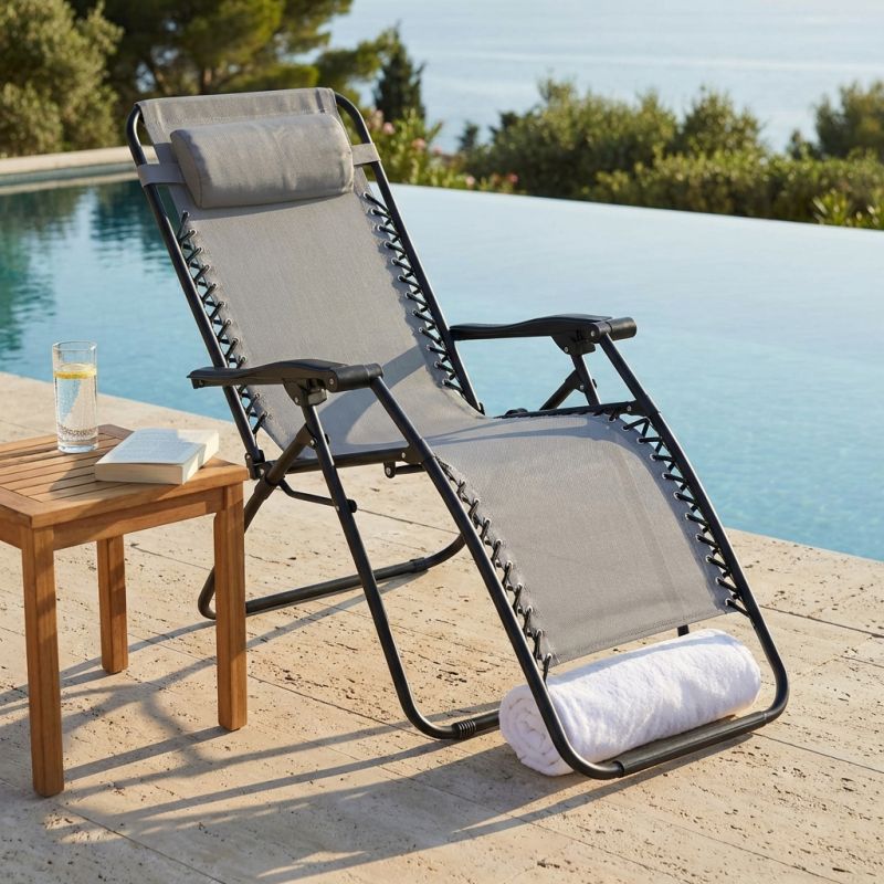 DIVES - sdraio mare prendisole pieghevole