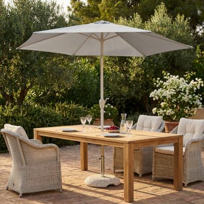 MARITUS - ombrellone tondo da giardino palo centrale 3 m