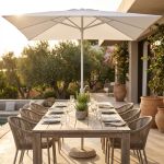 MARITUS - ombrellone da giardino palo centrale 2 x 3 m