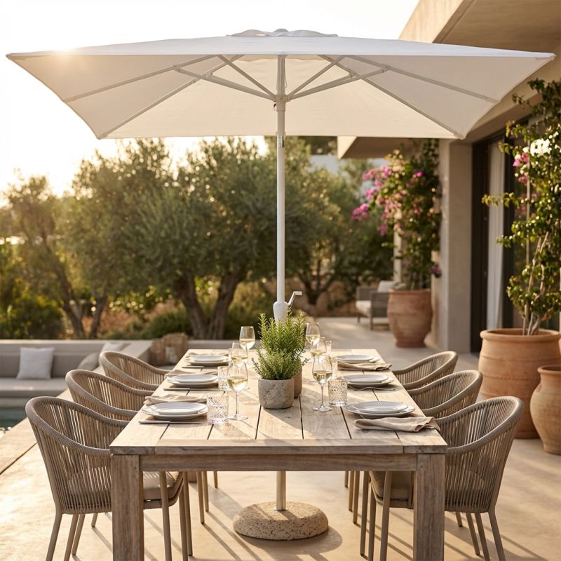 MARITUS - ombrellone da giardino palo centrale 2 x 3 m