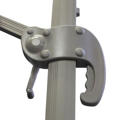 BACTRUS - ombrellone da giardino decentrato 3 x 4 m