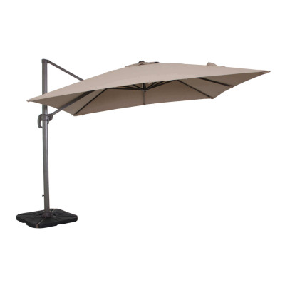 BACTRUS - ombrellone da giardino decentrato 3 x 4 m