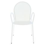 INDEX - set tavolo in alluminio cm 80 x 80 x 73h con 2 poltrone Maris