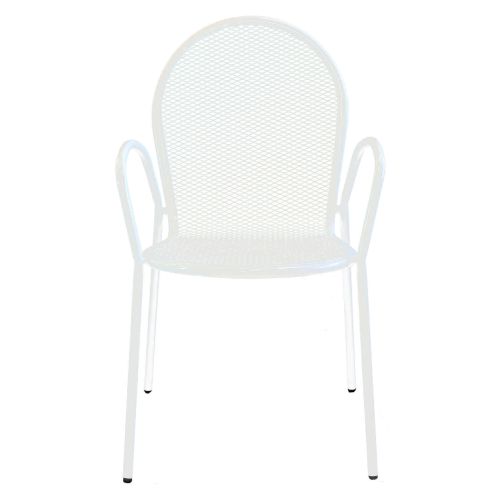 INDEX - set tavolo in alluminio cm 80 x 80 x 73h con 2 poltrone Maris