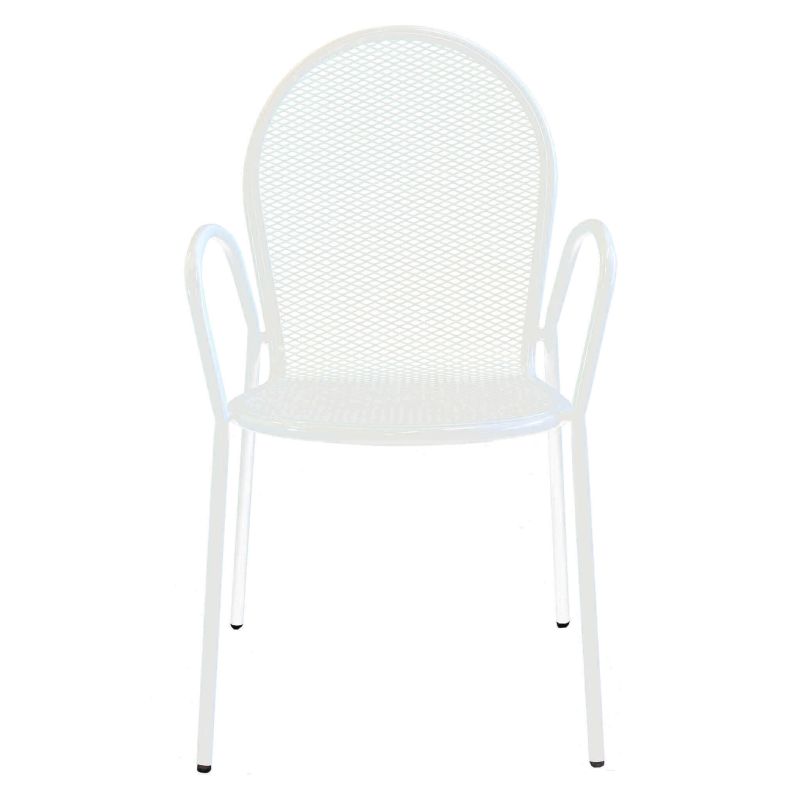 INDEX - set tavolo in alluminio cm 80 x 80 x 73h con 2 poltrone Maris