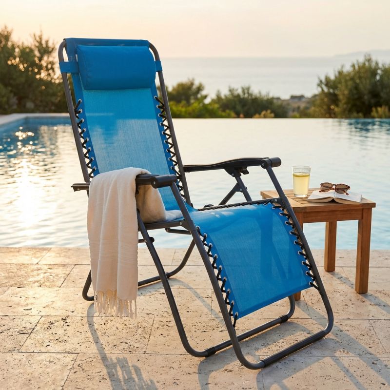 DIVES - sdraio mare prendisole pieghevole