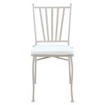 VENTUS - set tavolo in alluminio e teak cm 160 x 90 x 74 h con 6 sedie Ventus