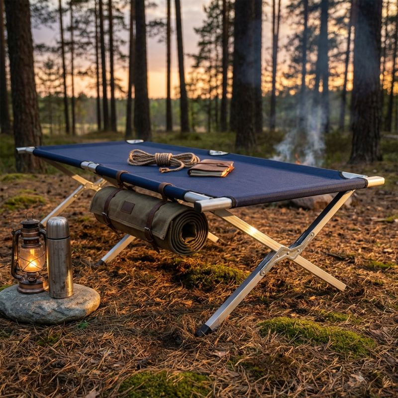 brandina pieghevole prendisole da campeggio in alluminio