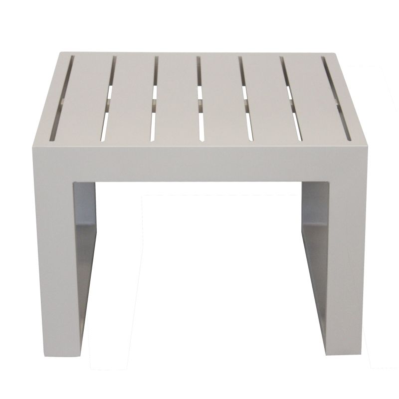 ARGENTUM - tavolino da giardino in alluminio
