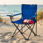 Poltrona da spiaggia colorazione casuale cm 82 x 51 x 81 h