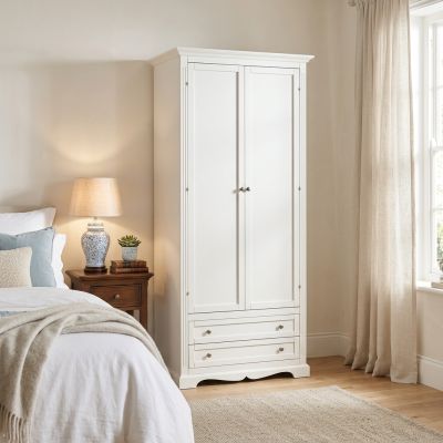 CHARLTON - armadio 2 ante in legno massello