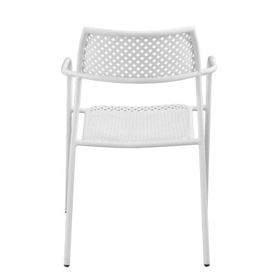 OPERA - set tavolo in alluminio cm 70 x 70 x 73 h con 2 poltrone Aviim
